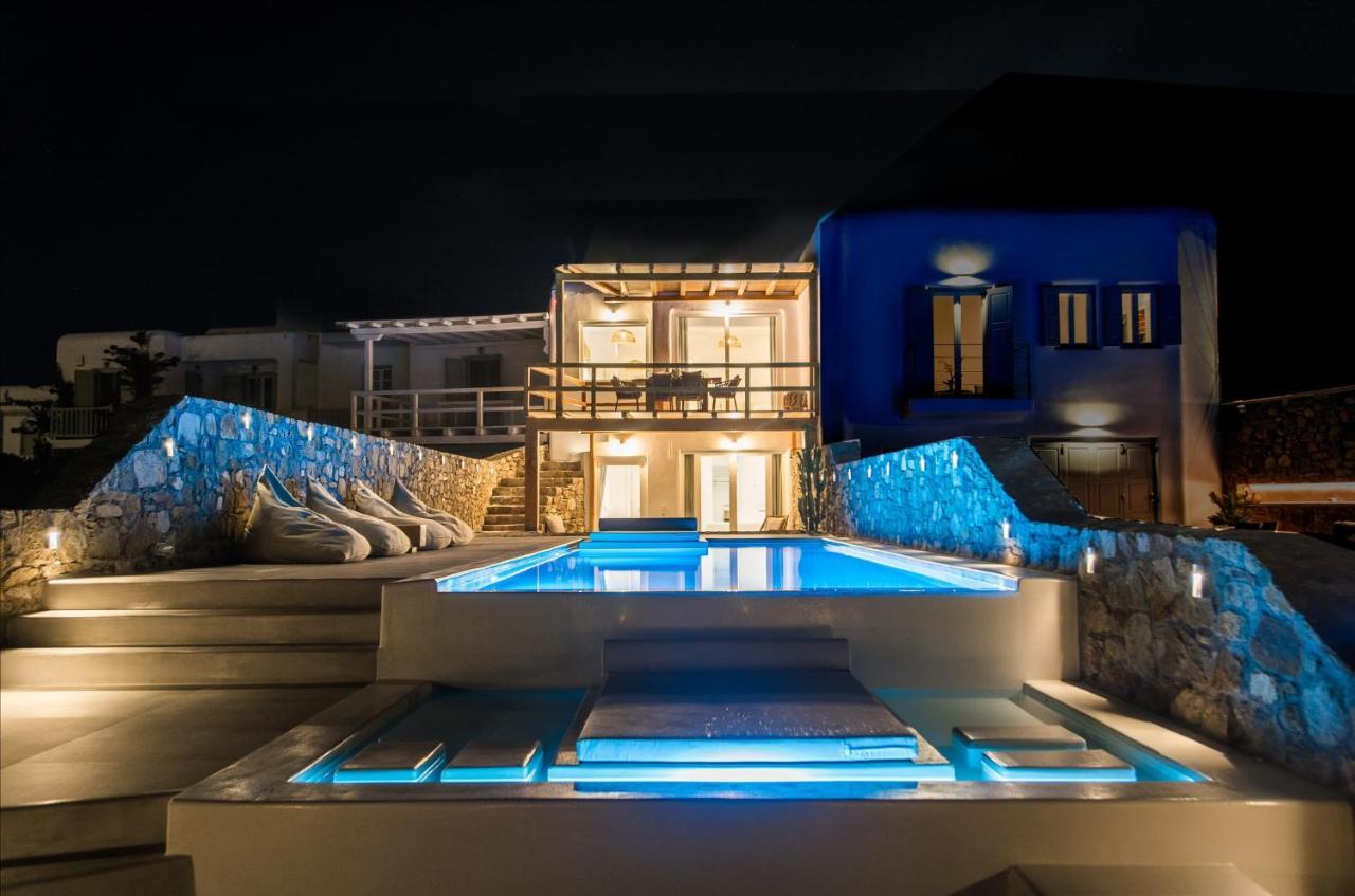 Villa Costa By Whitelist Mykonos Ftelia  Екстер'єр фото